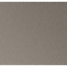 METALIZUOTAS MDF BRUSHED INOX, AL03/AL03 METALIZUOTAS MDF BRUSHED INOX, AL03/AL03
