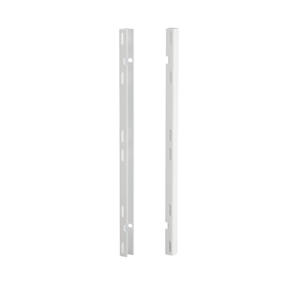 Sieniniai laikikliai sandėliavimo lentai Aukštis 38cm, balta spalva Sieniniai laikikliai sandėliavimo lentai Aukštis 38cm, balta spalva