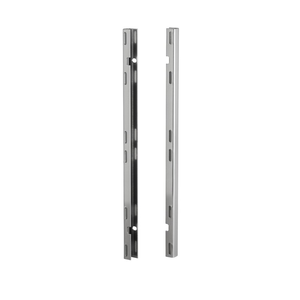 Sieniniai laikikliai sandėliavimo lentai Aukštis 38cm, platinos spalvos Sieniniai laikikliai sandėliavimo lentai Aukštis 38cm, platinos spalvos